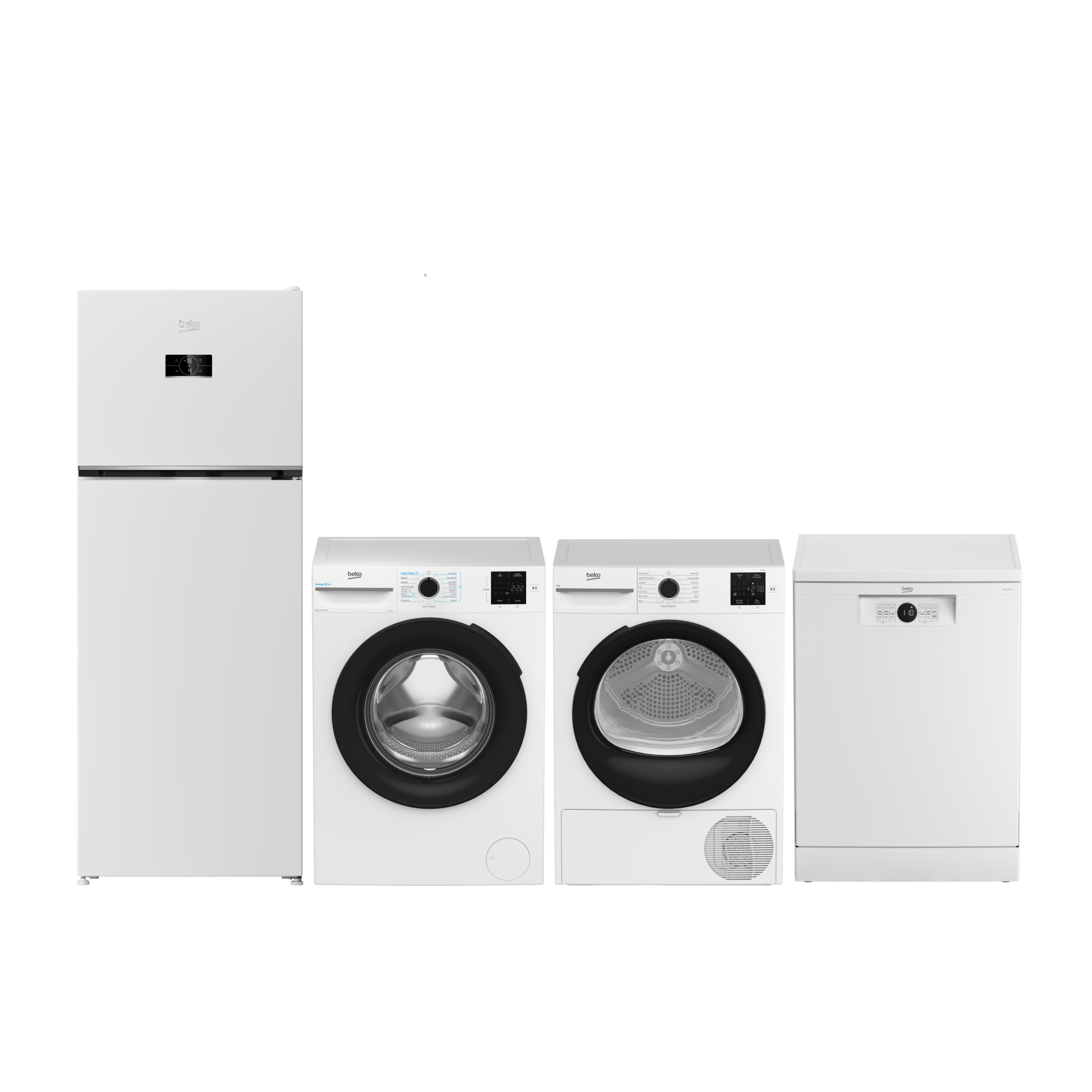 Beko 4’lü Beyaz Eşya Avantaj Çeyiz Seti 137.586 TL fiyatıyla sizi bekliyor!