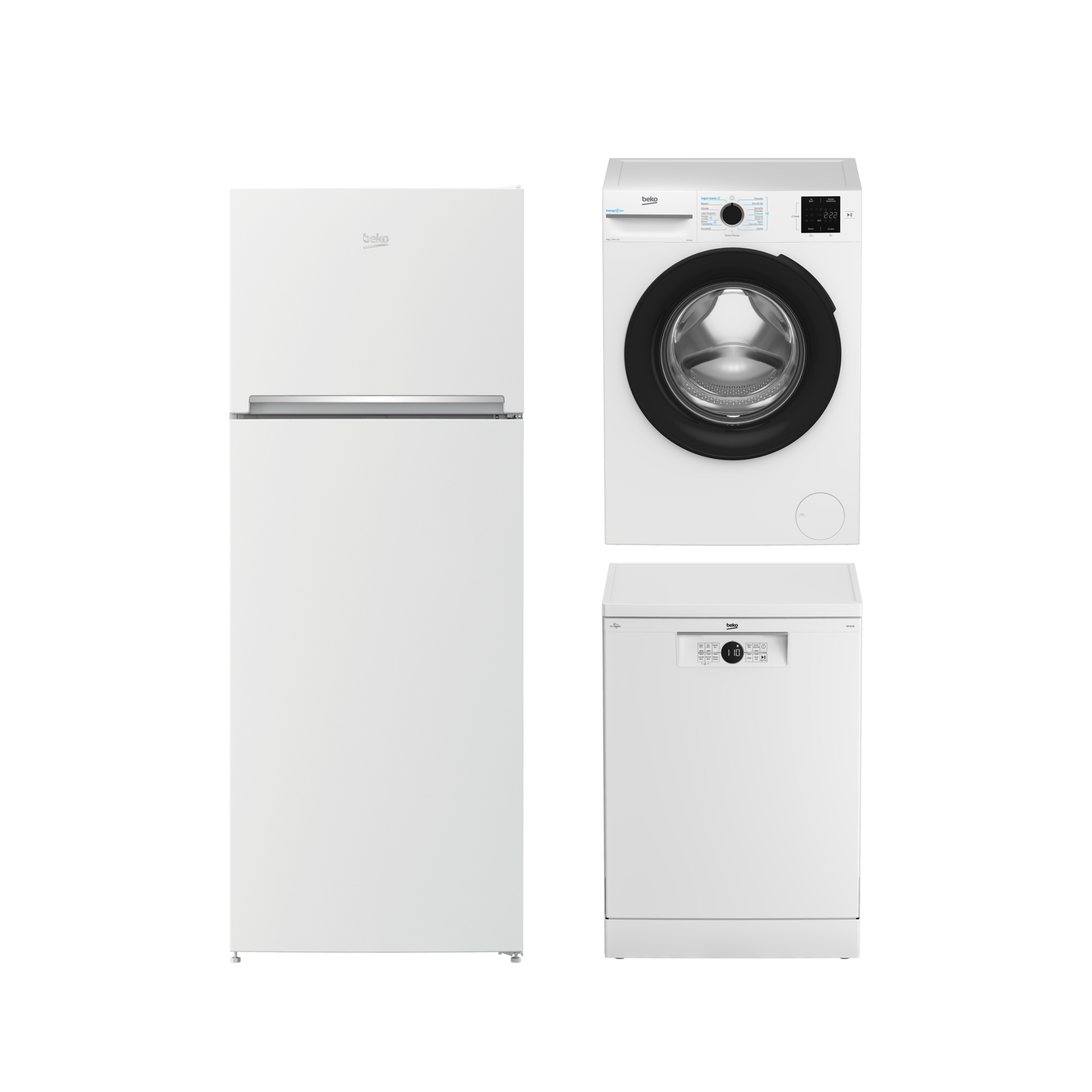 Ayın Fırsatı 3'lü Beyaz Eşya Çeyiz seti 85.687 TL fiyatıyla sizi bekliyor!